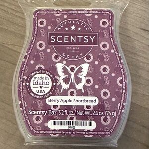 Scentsy Berry Apple Shortbread Wax Bar